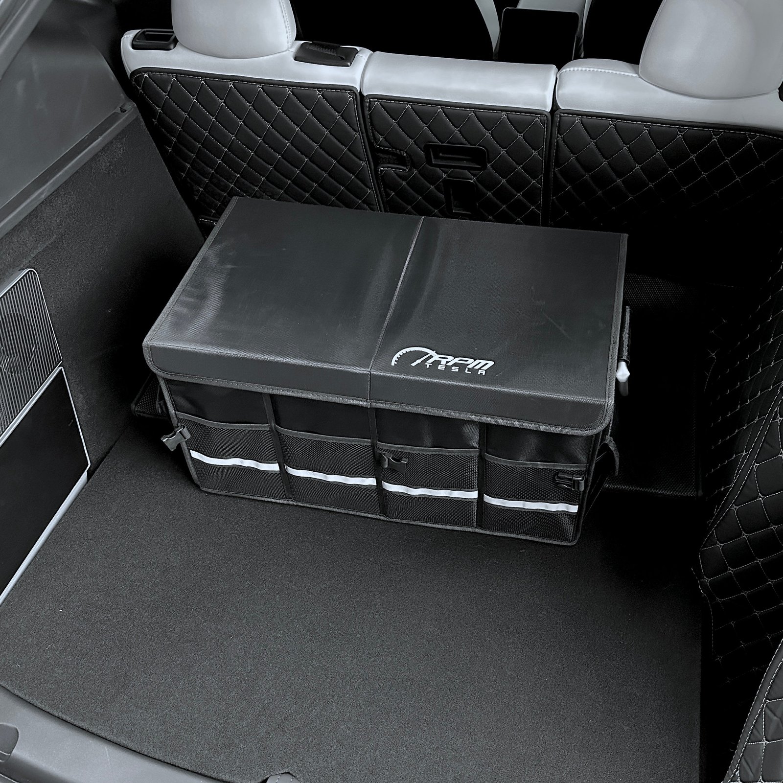 JoyInParts collapsible trunk organizer — keeps gear from sliding around.