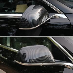 Tesla Model 3 Mirror Caps 2018-2025, Snap-On Sporty Cover Set (Not Highland)