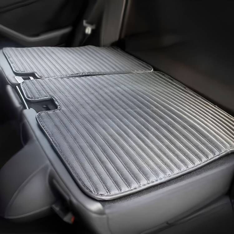 Tesla Model 3 Second Row Seat Back Protectors, Waterproof Kick Mats (2017-2024, Not Highland)