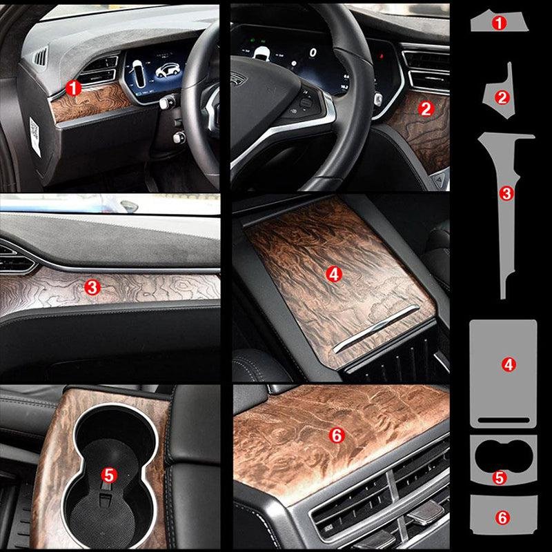 Tesla Model S/X 2016-2020 Interior Paint Protection Film, Precut Self-Healing Anti-Scratch Kit