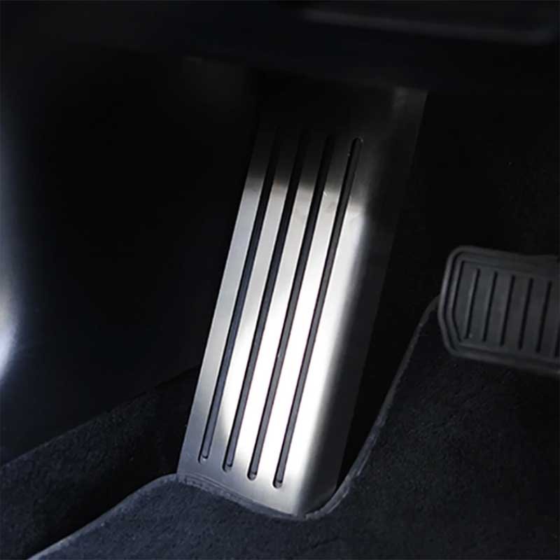 Tesla Model 3 Dead Pedal Cover, Left Foot Rest Pad, Anti-Fatigue (2017-2023)
