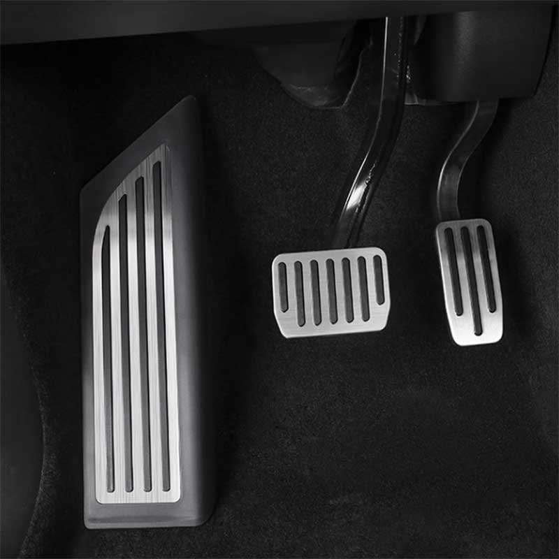 Tesla Model 3 Dead Pedal Cover, Left Foot Rest Pad, Anti-Fatigue (2017-2023)