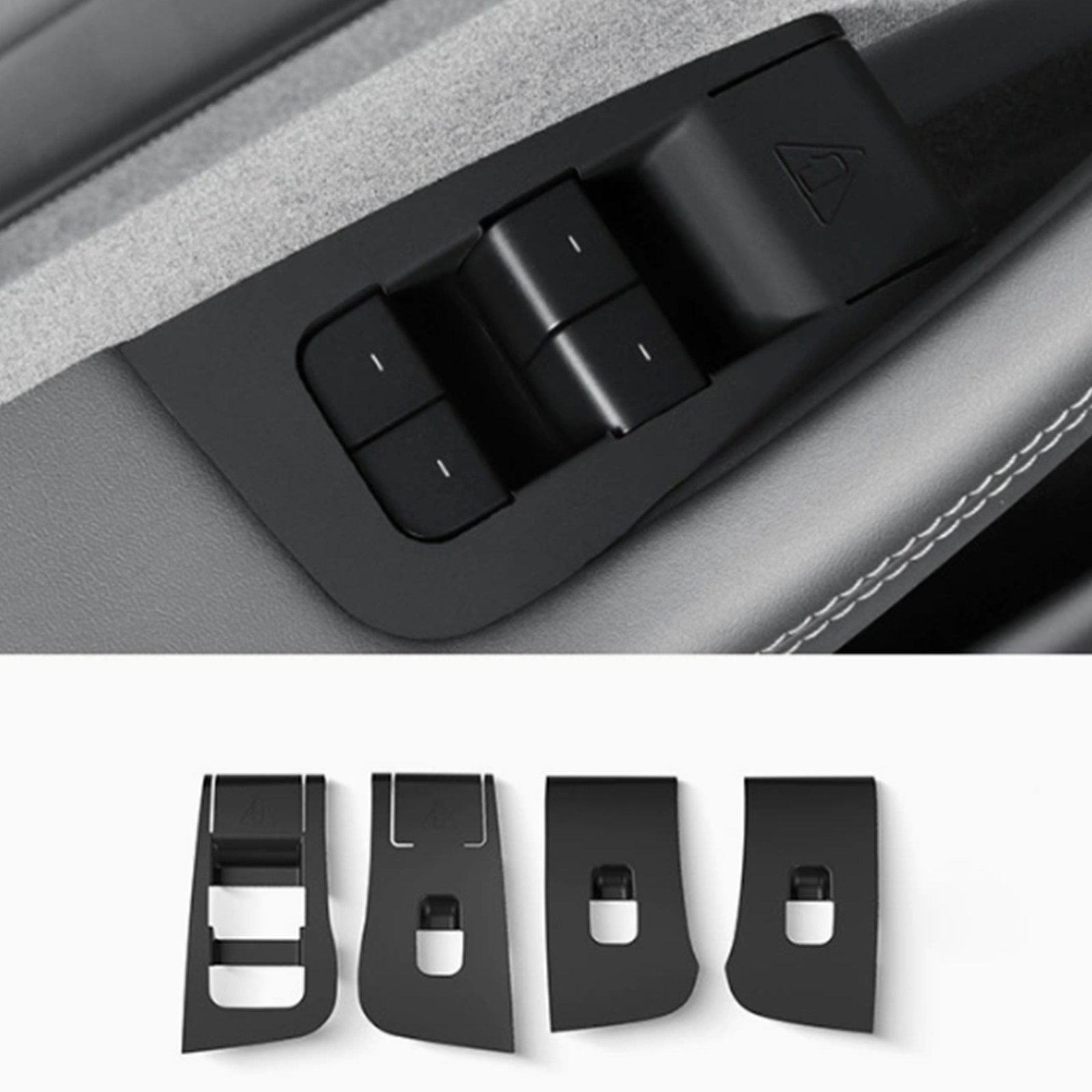 Tesla Model Y Juniper Window Switch Panel Protector, Anti-Scratch Film (2025)