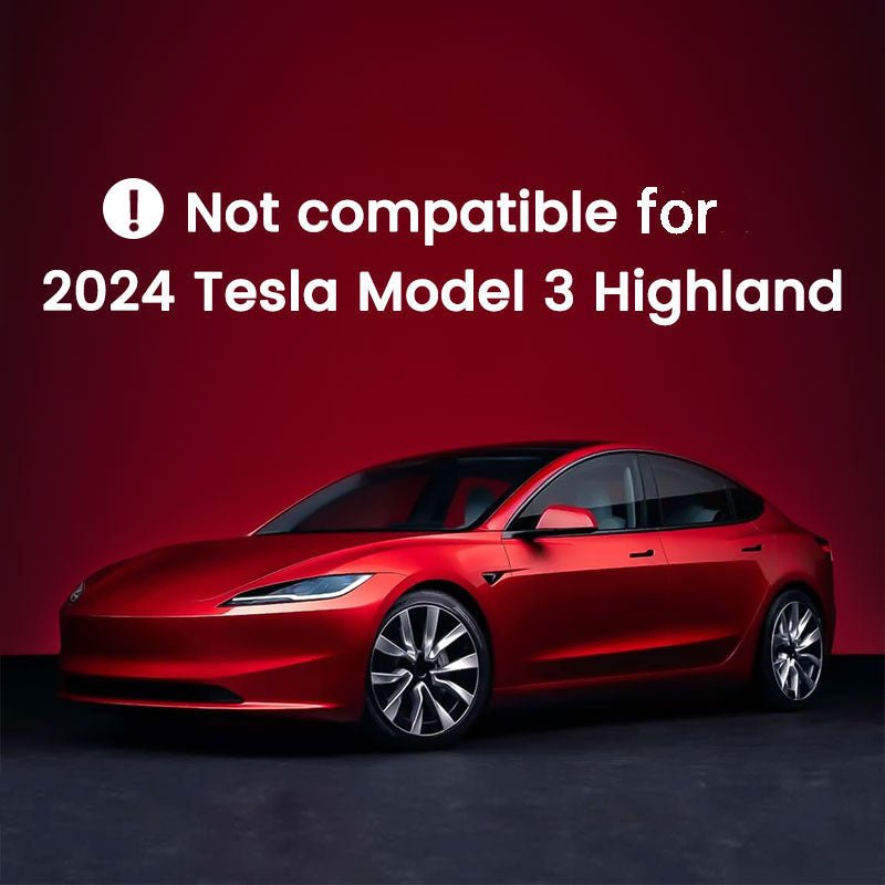 Tesla Model 3/Y Armrest Cover, Vegan Leather Center Console Cushion