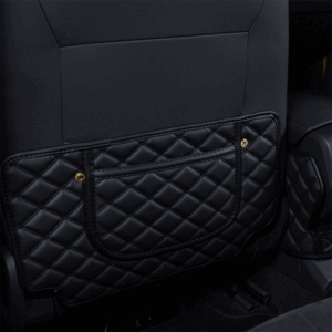 Tesla Model 3 Rear Seat Back Kick Mats, Anti-Scratch Protectors, Set of 2 (2017-2023)