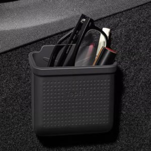 Tesla Model 3/Y Silicone Storage Box, Stick-On Tray for Dash and Console