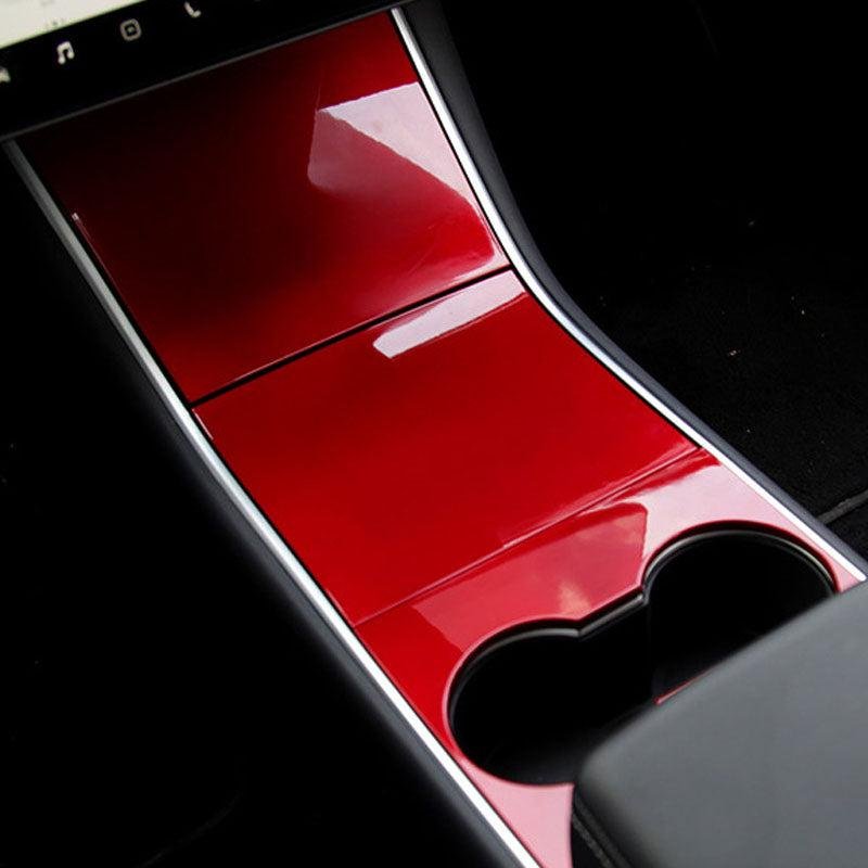 Tesla Model 3/Y Center Console Cover, ABS Scratch & Fingerprint Guard (2017-2020)