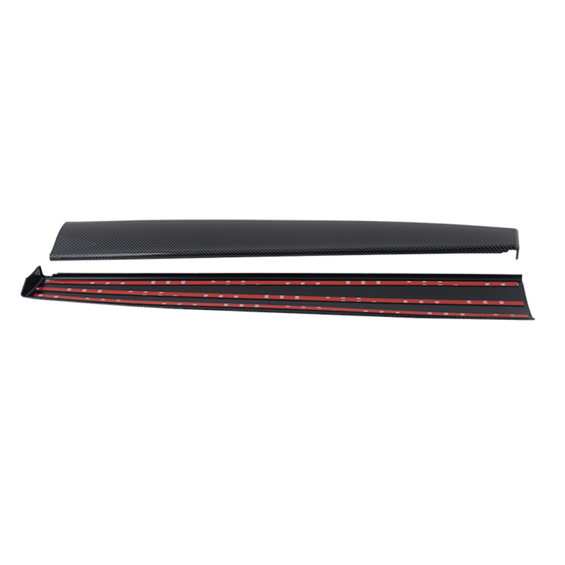 Tesla Model 3 Carbon Fiber Dashboard Trim Cover, Anti-Glare 2-Piece Wrap Kit