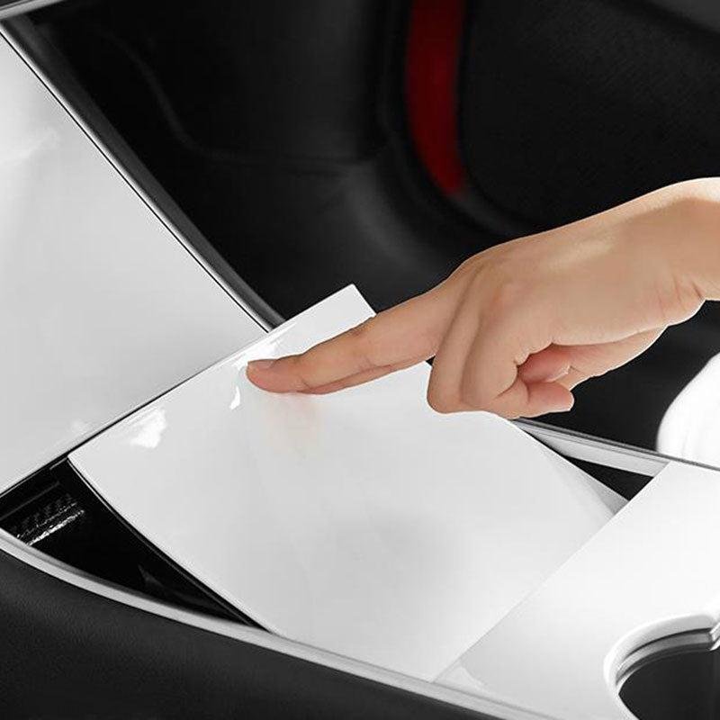 Tesla Model 3/Y Center Console Cover, ABS Scratch & Fingerprint Guard (2017-2020)