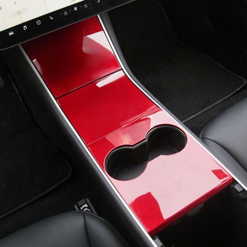 Tesla Model 3/Y Center Console Cover, ABS Scratch & Fingerprint Guard (2017-2020)