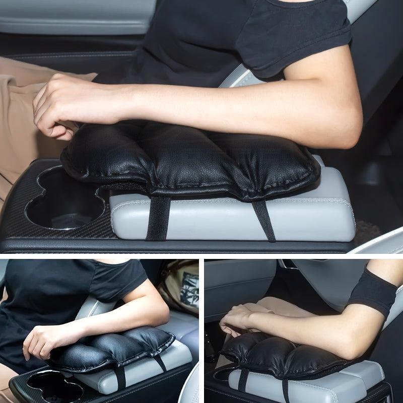 Tesla Model S/X Center Armrest Cover Cushion, Padded Waterproof Console Protector
