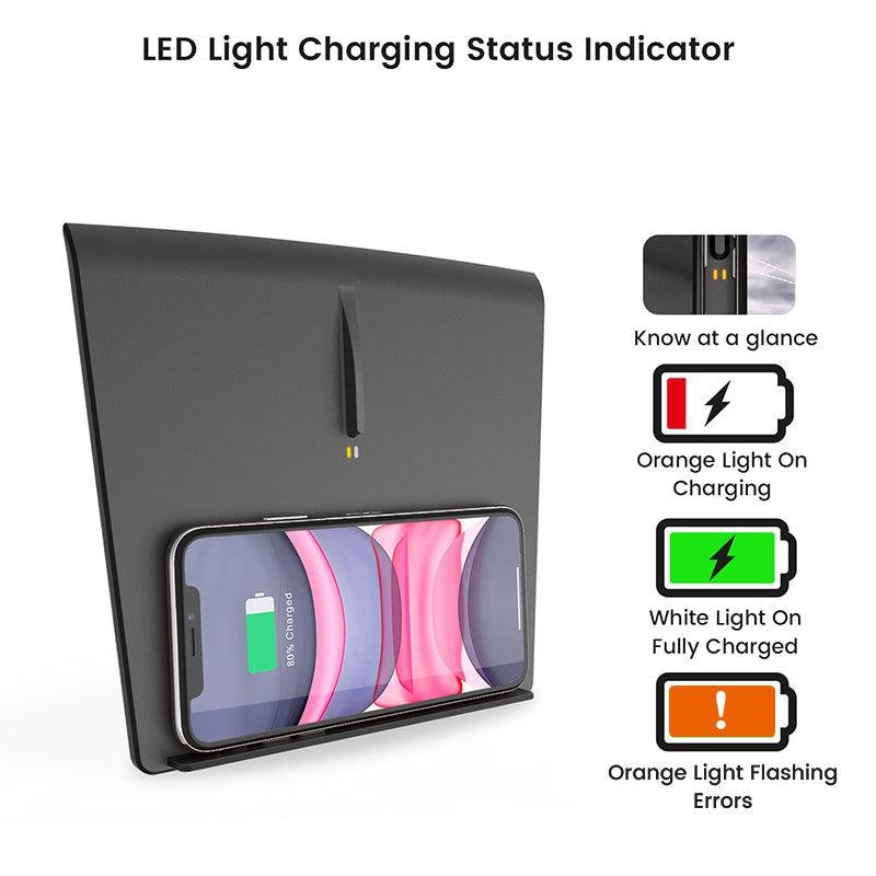 Tesla Model 3 (Pre-June 2020) Wireless Charging Pad, 15W Dual Qi Phone Charger