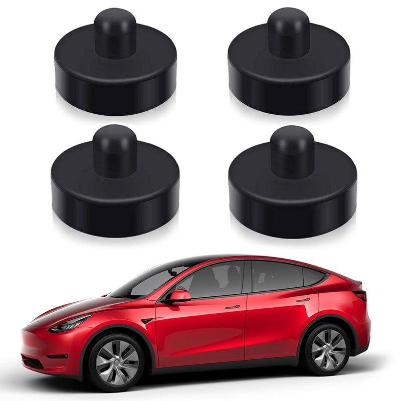 Tesla Model Y Jack Pad Set of 4, Chassis & Battery Protection at Factory Lift Points (2025 Juniper)