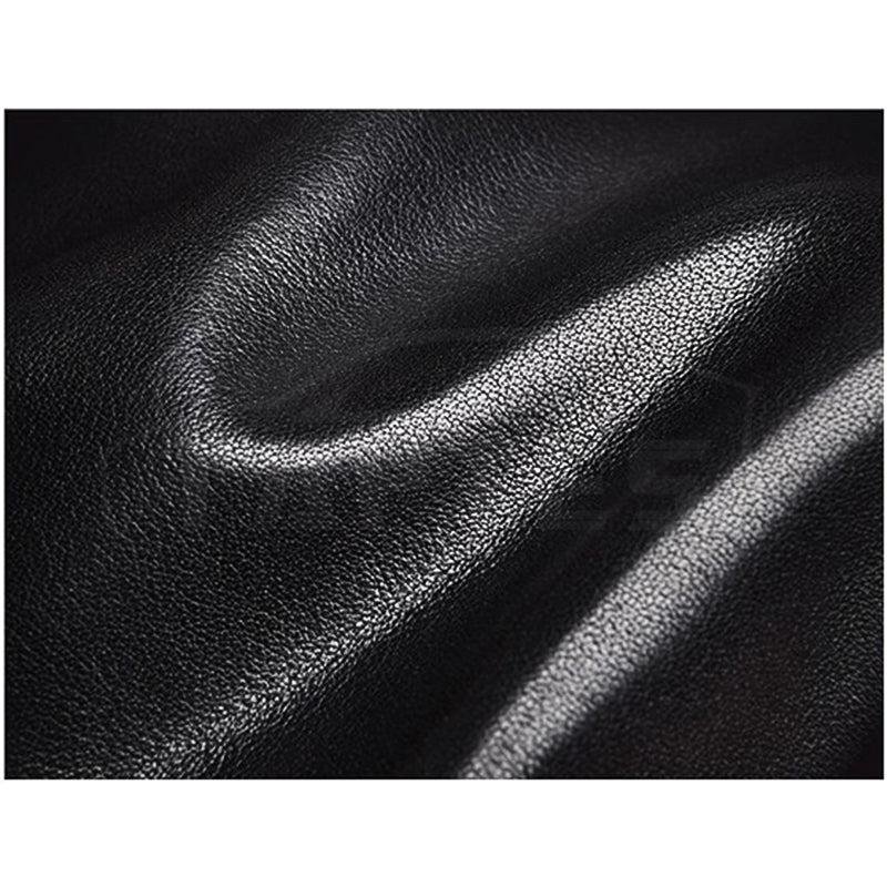 Tesla Model S/X Steering Wheel Cover 2019-2021, Anti-Slip Leather & Carbon Fiber Grip