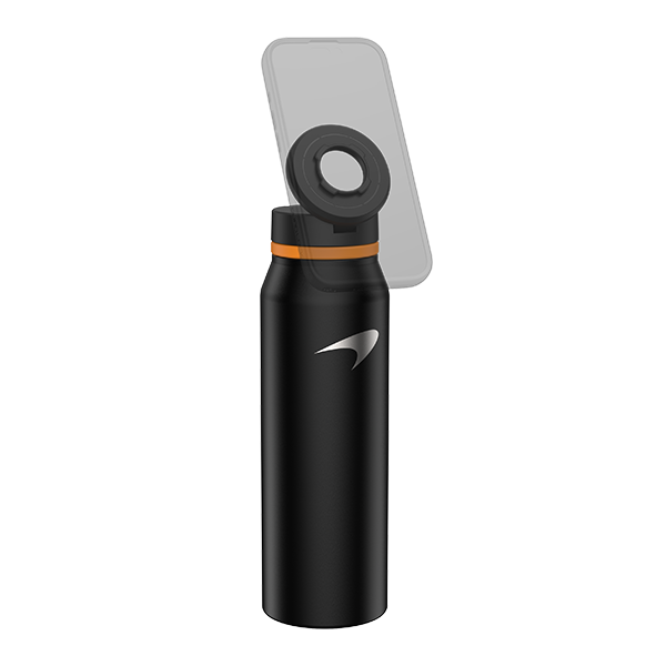 Insulated 700ml Bottle with Magnetic Phone Mount, McLaren Papaya Edition