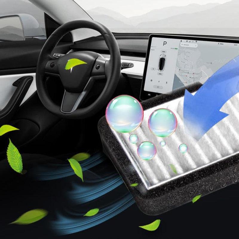Tesla Model 3 Air Inlet Filter (2017-2020), Blocks Leaves and Debris, Tool-Free Fit