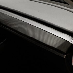 Tesla Model 3 Dashboard Wrap, Custom-Cut Carbon Fiber Dash Cover (Pre-Highland)