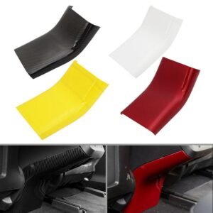 Tesla Model 3 Rear A/C Vent Anti-Kick Cover, Molded ABS Guard (2017-2020)