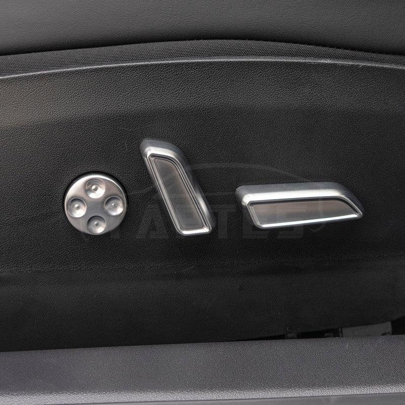 Tesla Model 3 Seat Adjustment Button Trim Cover, Anti-Wear Styling Accent (Front Seats)