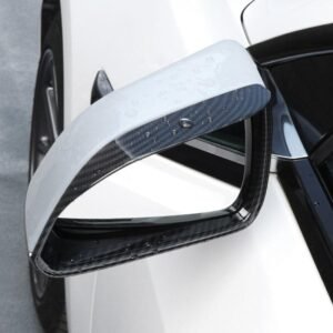 Tesla Model 3/Y Side Mirror Rain Eyebrow Covers, Clearer Wet-Weather Vision (2018-2025, Set of 2)