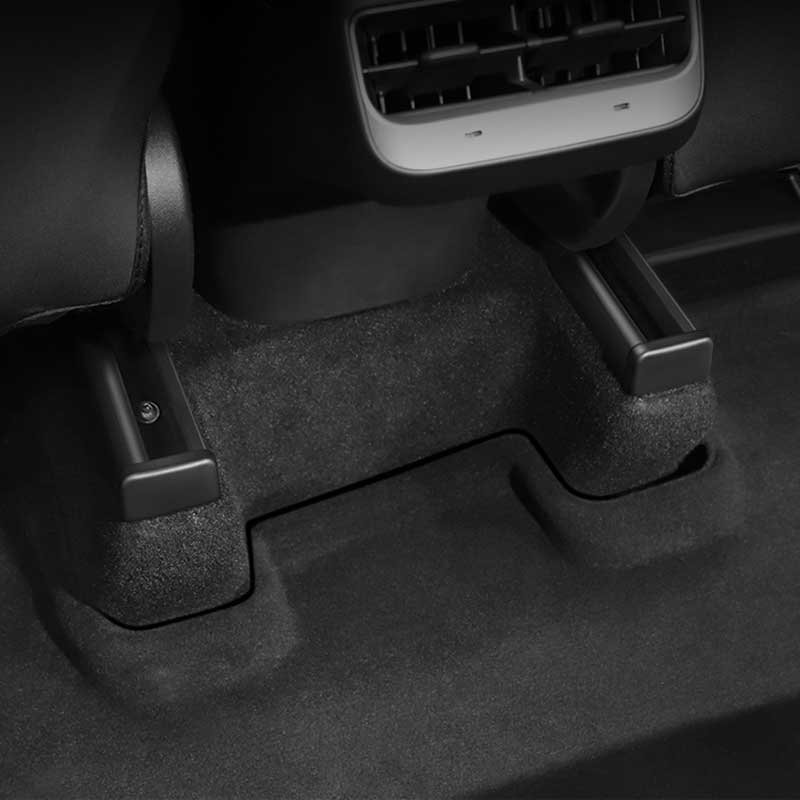 Tesla Model 3/Y Rear Seat Slide Kick Protector, Anti-Scratch ABS Plugs (2021, 4-Pack)