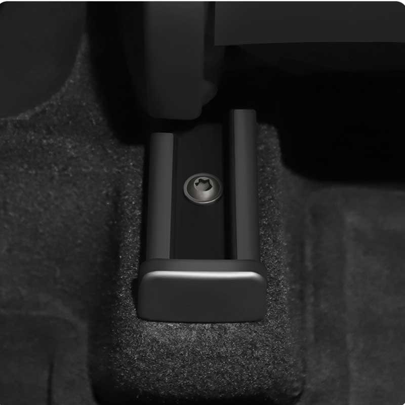 Tesla Model 3/Y Rear Seat Slide Kick Protector, Anti-Scratch ABS Plugs (2021, 4-Pack)