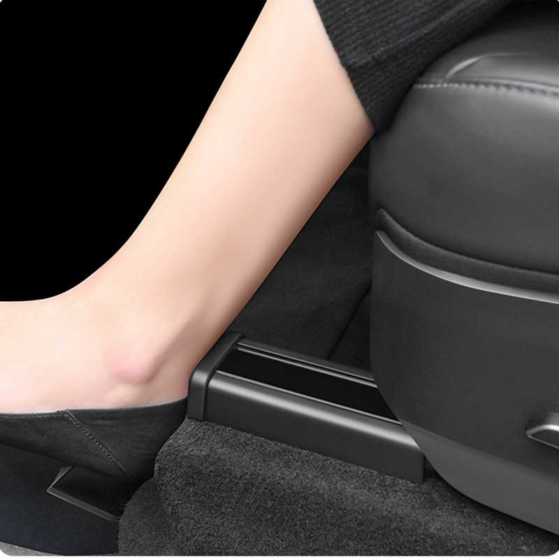 Tesla Model 3/Y Rear Seat Slide Kick Protector, Anti-Scratch ABS Plugs (2021, 4-Pack)