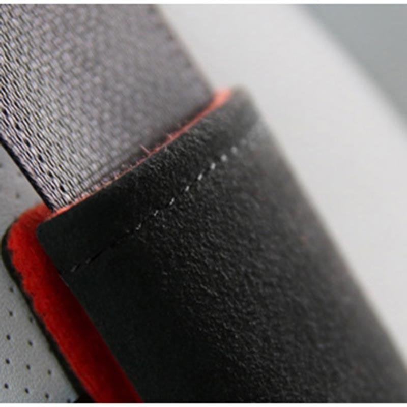 Tesla Seat Belt Shoulder Pads, Alcantara Cover for Model S/3/X/Y/Cybertruck, No-Slip Comfort