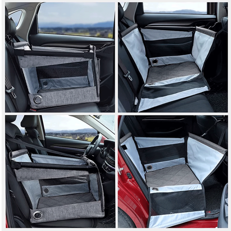 Tesla Pet Seat Cover for Model 3/Y/S/X/Cybertruck, Waterproof Dog Cushion