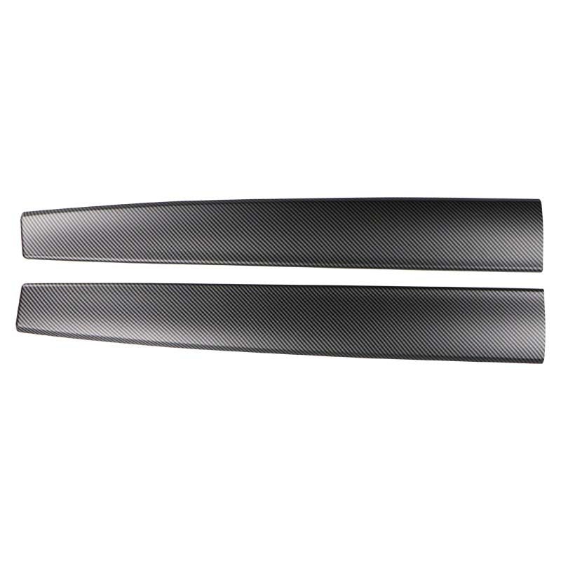 Tesla Model 3 Carbon Fiber Dashboard Trim Cover, Anti-Glare 2-Piece Wrap Kit