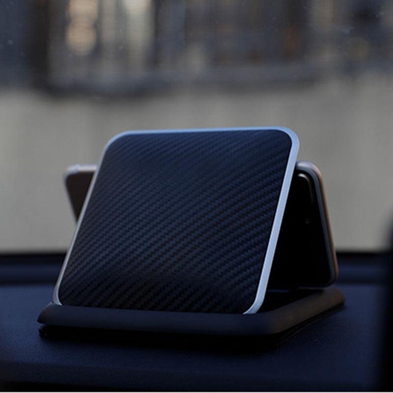 Tesla Phone Mount for Model S/X/3/Y/Cybertruck, Anti-Glare Fold-Flat Dashboard Holder