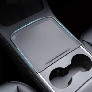 Tesla Model Y/3 Center Console Anti-Slip Silicone Pad, Scratch Protection Tray Liner