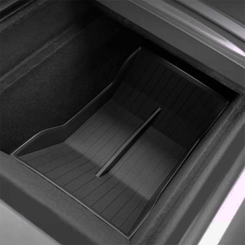 Tesla Model 3/Y Center Console & Armrest Storage Mats, Non-Slip TPE Liner Set