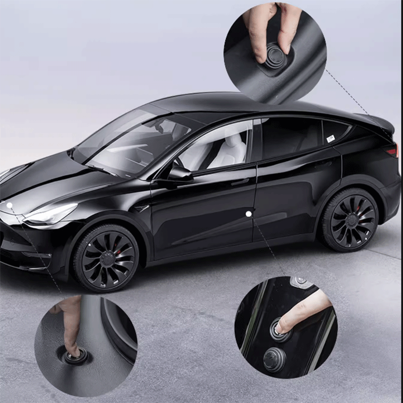 Tesla Model 3/Y/S/X Door Shock Absorber Pads, Quieter Closing (Set of 8, Cybertruck)