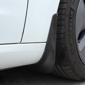 Tesla Model S Mud Flaps 2012-2020, Custom-Molded Splash Guards, Set of 4