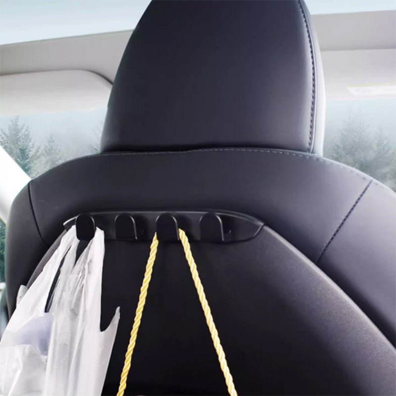 Tesla Model Y/3 Seat Back Hook Hanger Set of 2, Holds 5kg Bags (Not Model 3 Highland)