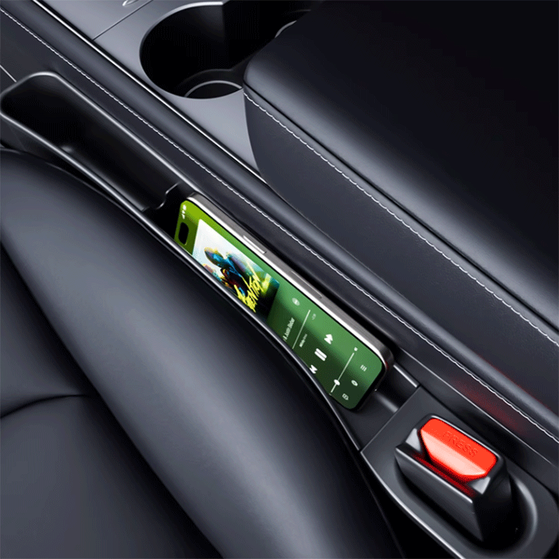 Tesla Model Y/3 Seat Gap Storage Organizer, Console Filler Box for Phones and Keys