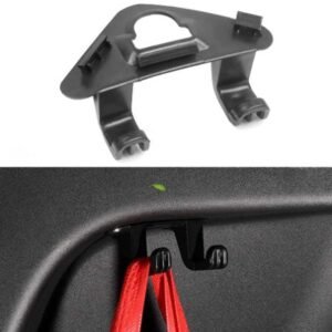 Tesla Model Y Trunk Hook 2021-2025, No-Drill Cargo Hook Keeps Bags from Rolling