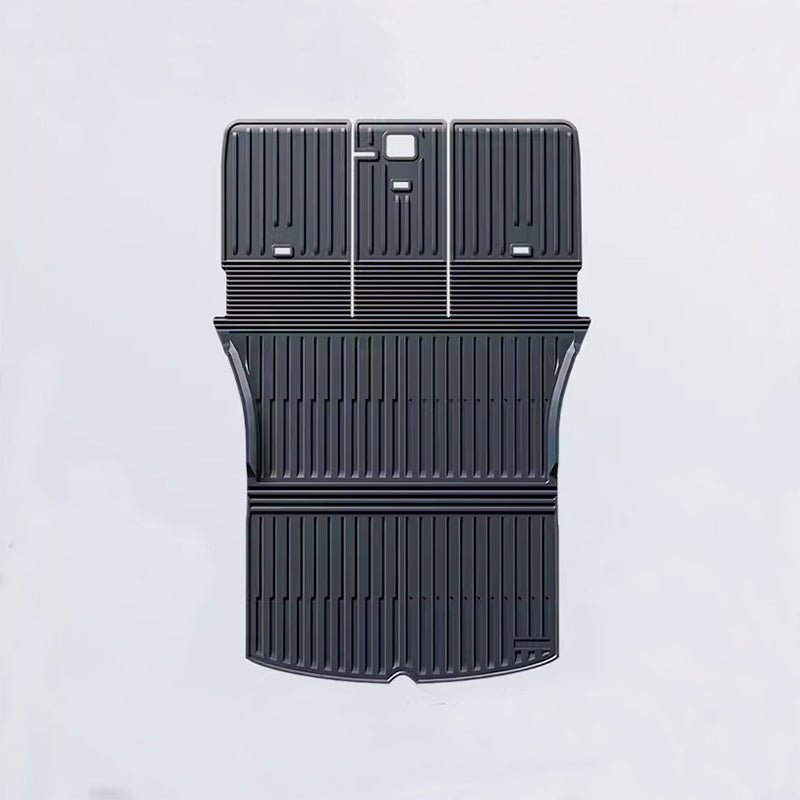 Tesla Model Y TPE Trunk Mat with Seatback Protector, Full Coverage (2021-2025)