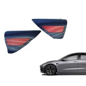 Tesla Model 3/Y Charging Port Cover, Tail Light Side Dust & Weather Shield (2021-2025, not Juniper)