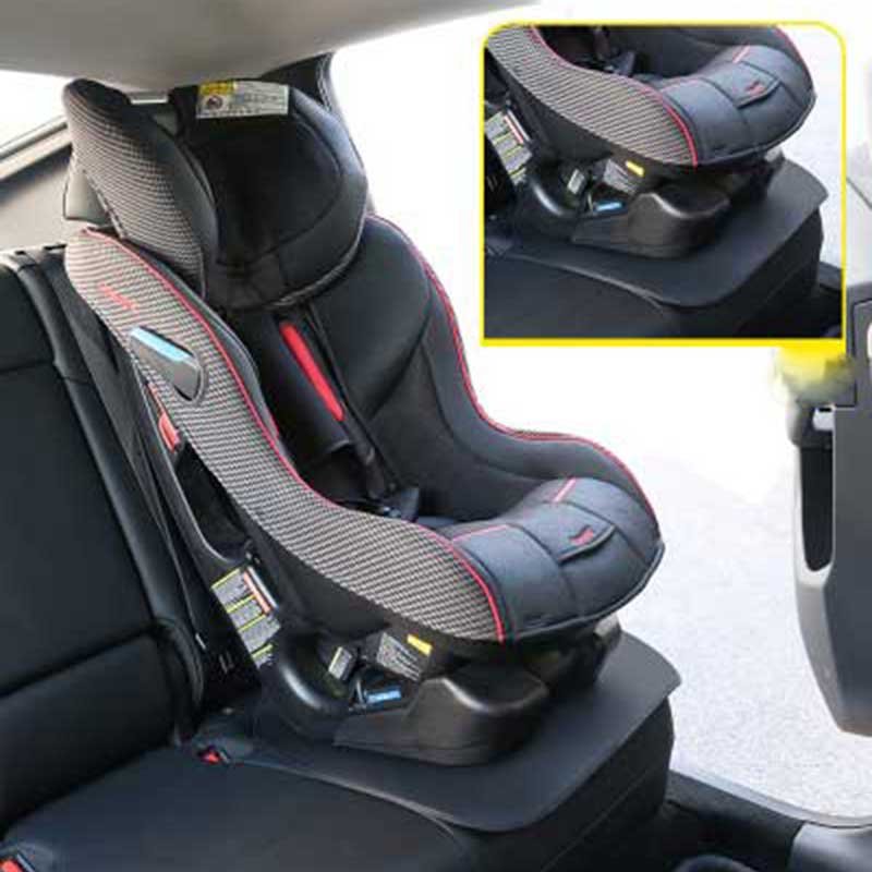 Tesla Model 3/Y Child Seat Protector Mat, Waterproof Anti-Slip Scratch Guard