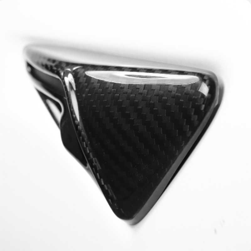 Tesla Model 3/Y/S/X Carbon Fiber Side Camera Covers, Scratch Protection (Set of 2)