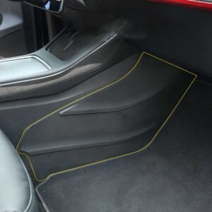 Tesla Model 3/Y Center Console Side Kick Pads, TPE Anti-Scratch Protectors (Set of 2)