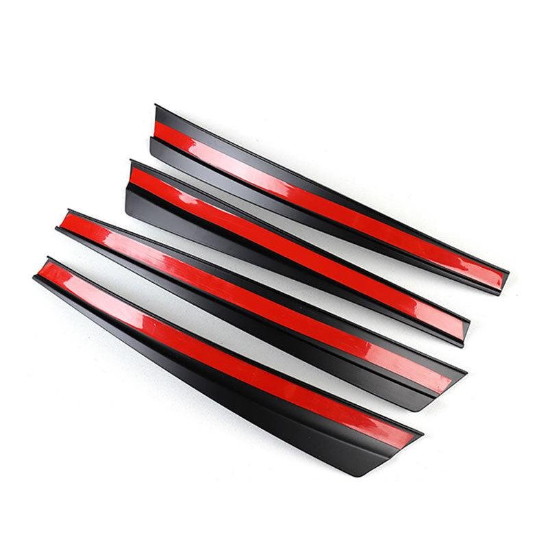 Tesla Model Y Wheel Arch Mud Flaps, 4pc Fender Lip Guards, Stop Gravel Chips