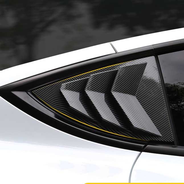 Tesla Model Y Window Cover Protector, Sporty ABS Glass Shutters (2020-2025, Not Juniper)