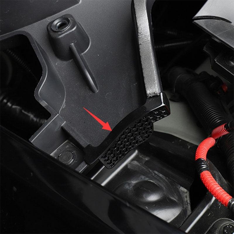 Tesla Model Y Hood Water Channel Net, Anti-Clog Drainage Guard (2020-2025, not Juniper)