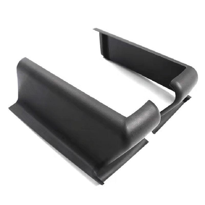Tesla Model Y Second-Row Seat Rail Covers, Anti-Kick Slide Protectors (Set of 2)