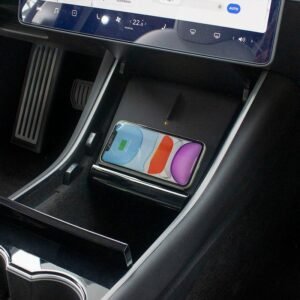 Tesla Model 3 (Pre-June 2020) Wireless Charging Pad, 15W Dual Qi Phone Charger