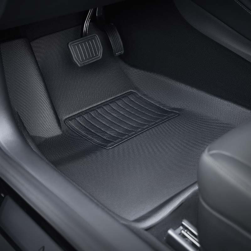 Tesla Model 3 Floor Mats 2017-2024, All-Weather Front, Rear & Trunk Liners (Not Highland)