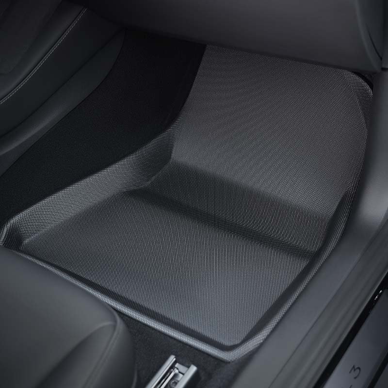 Tesla Model 3 Floor Mats 2017-2024, All-Weather Front, Rear & Trunk Liners (Not Highland)